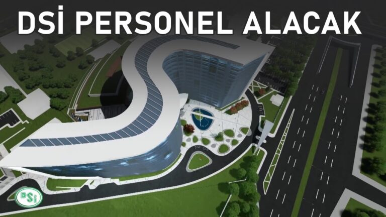 Devlet Su İşleri personel alımı için kadro dağılımı açıklandı! Acele edin..!