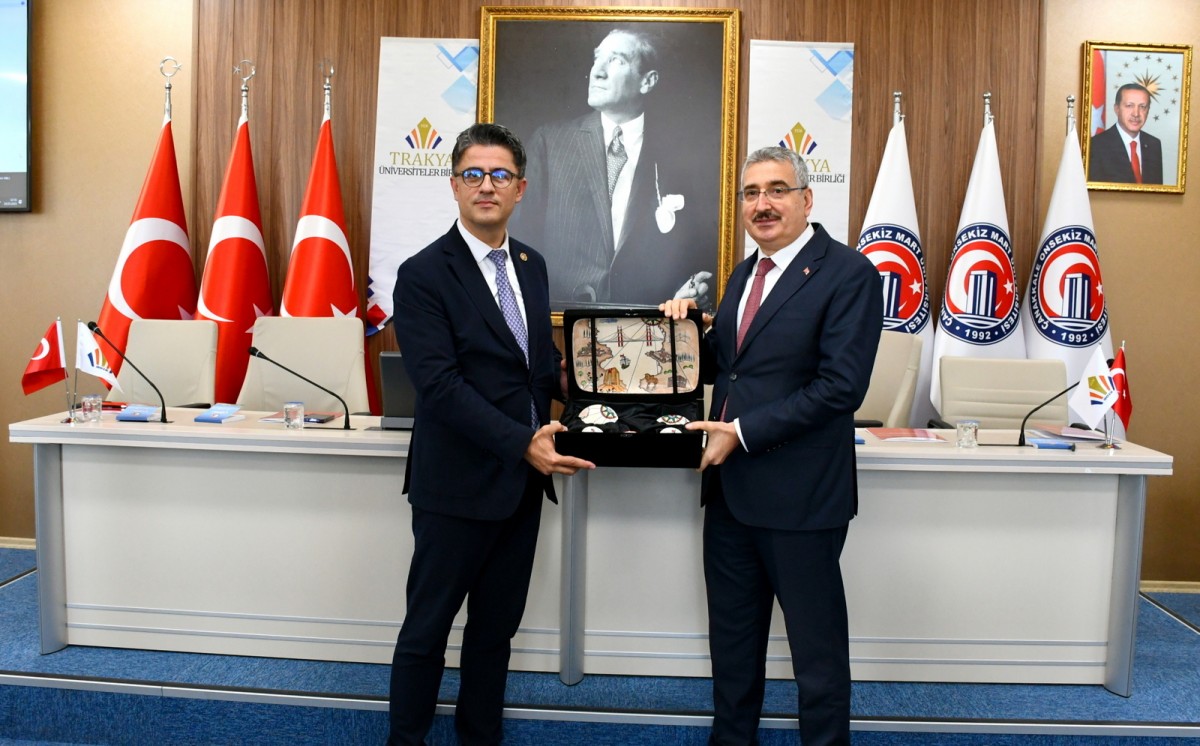 ÇOMÜ, Trakya Üniversiteler Birliği’nin Yeni Dönem Başkanı Oldu