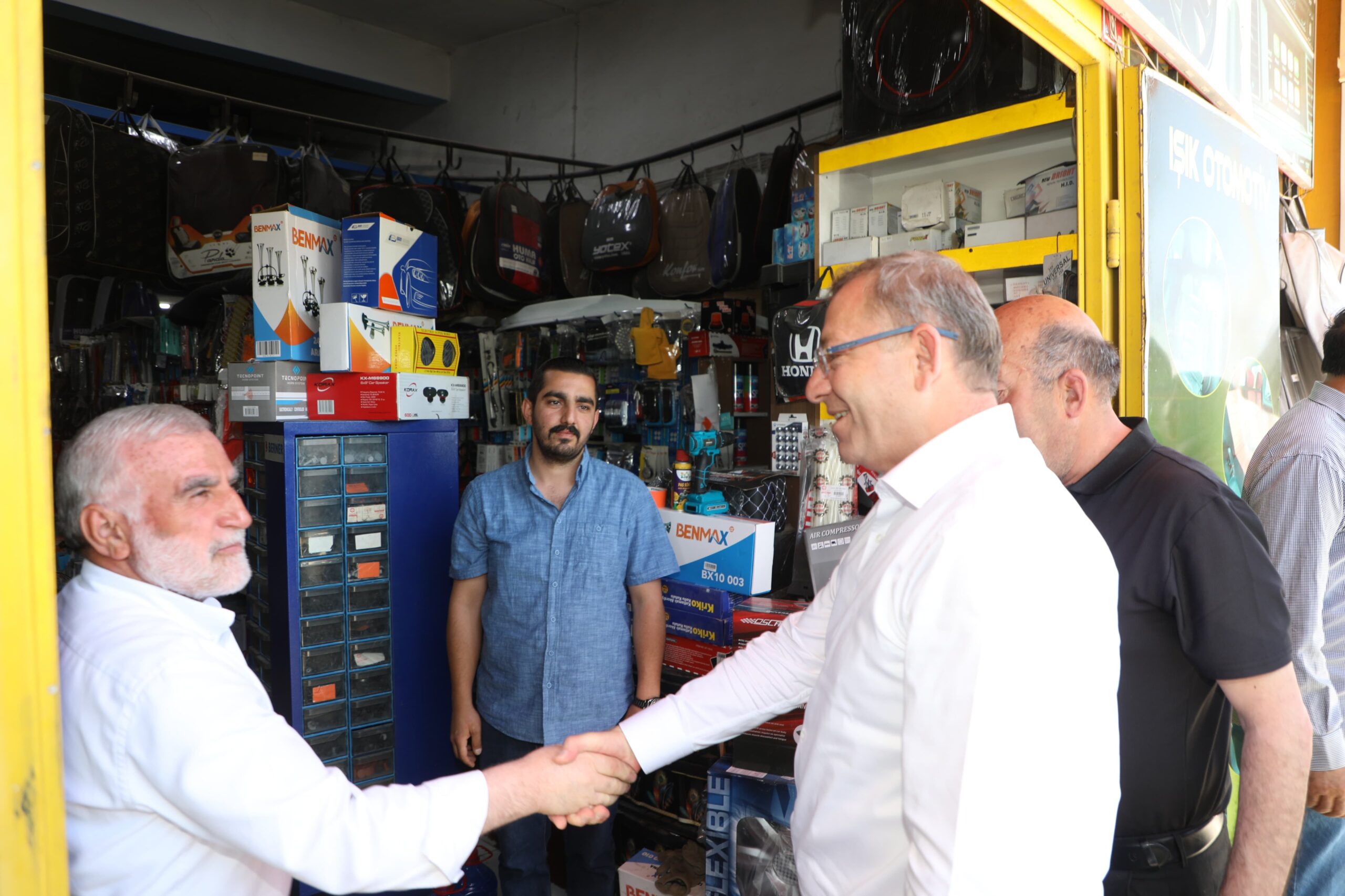 Vali Ziya Polat’tan Küçük Sanayi Sitesi Esnafına Ziyaret