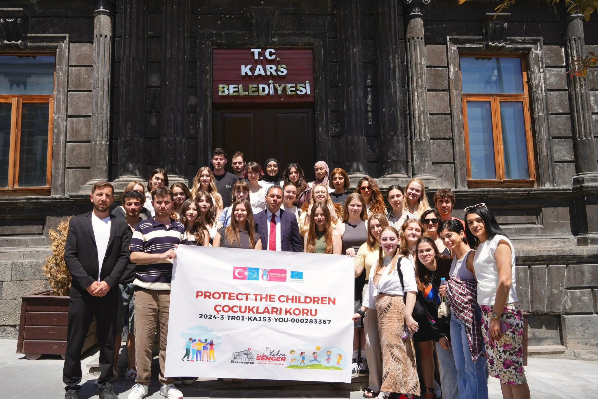 Kars, Uluslararası “Çocukları Koru” Projesine Ev Sahipliği Yapıyor