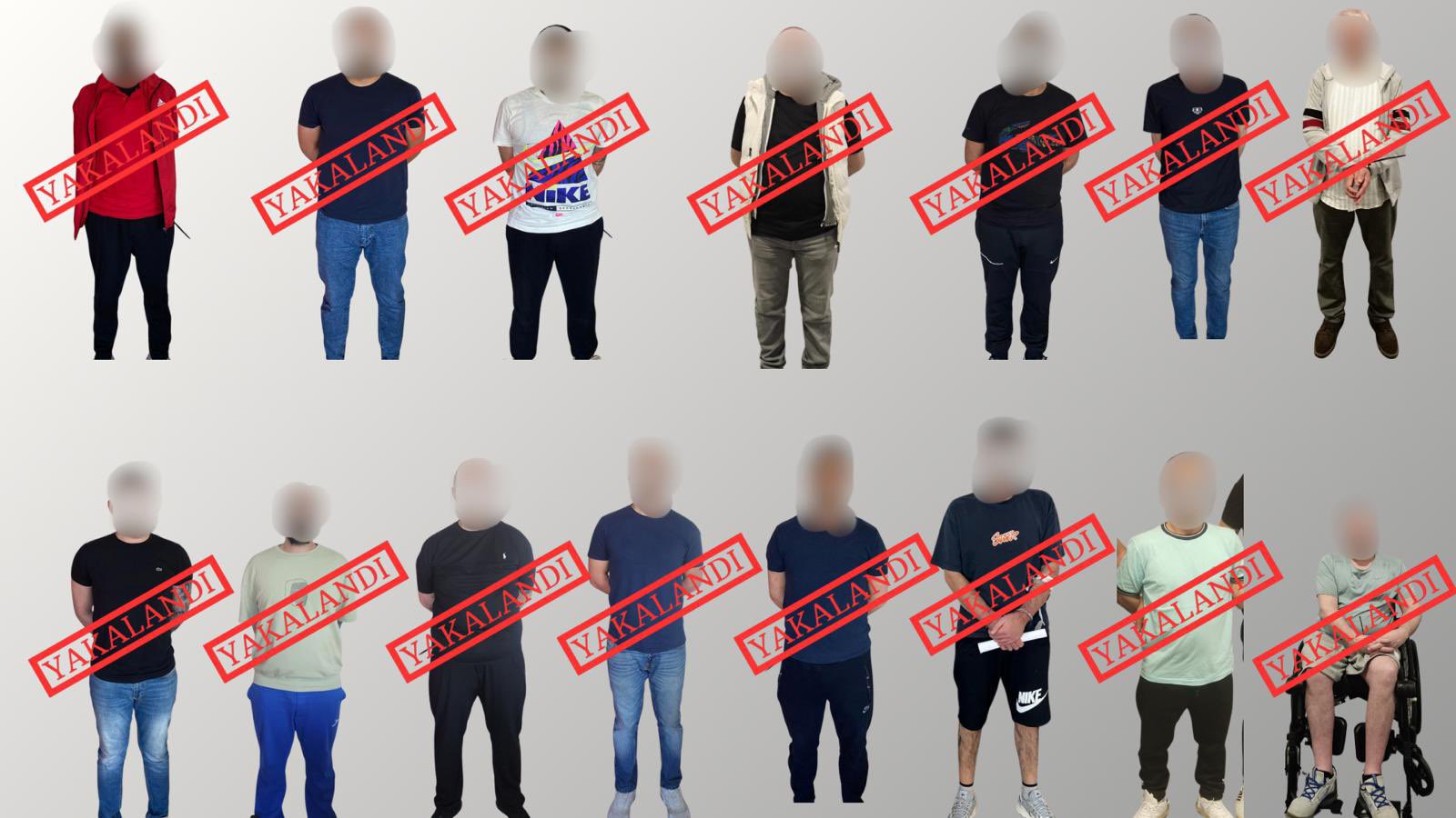 15 Kırmızı Bültenli Suçlu Türkiye’ye İade Edildi