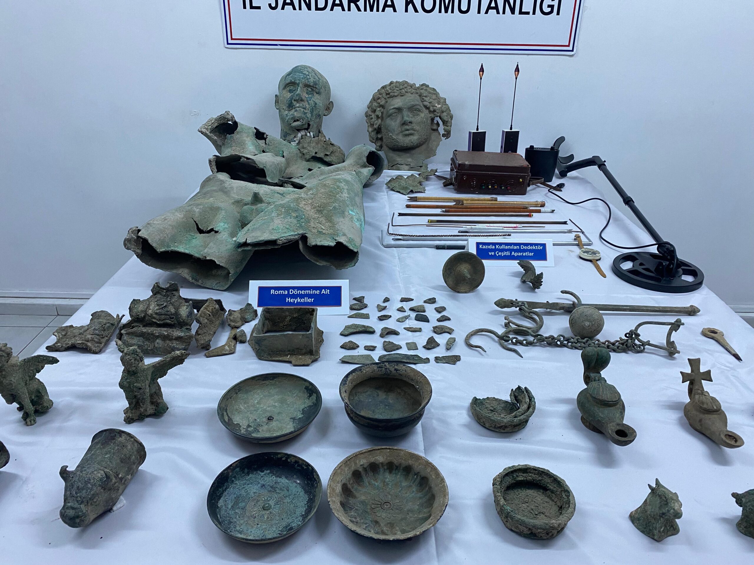 Bayburt ve Gümüşhane’de Tarihi Eser Operasyonu: 156 Parça Eser Ele Geçirildi