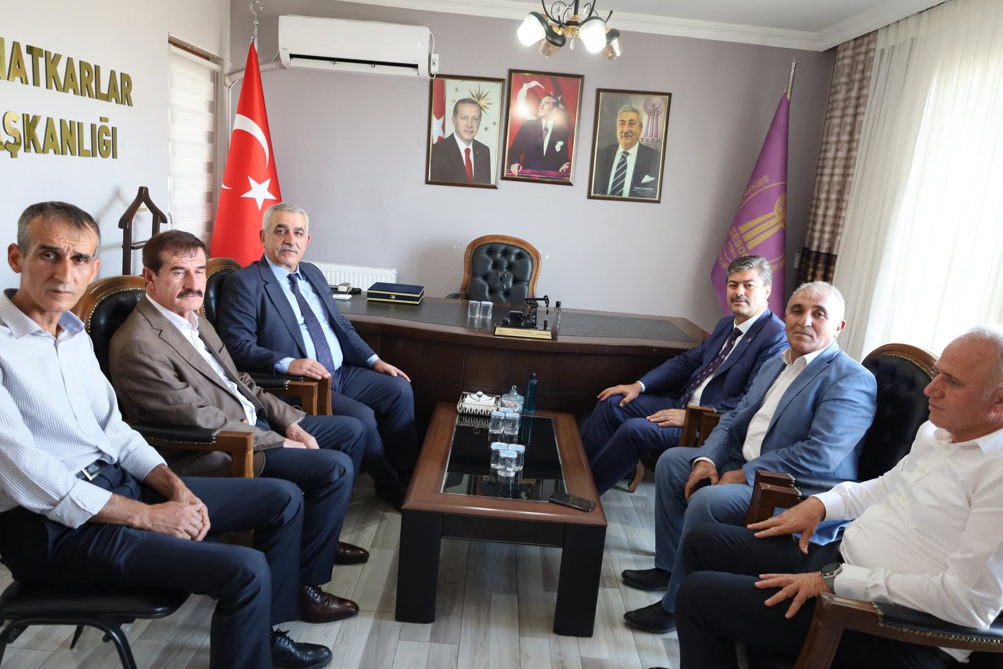 AK Parti Genel Merkezinden Şırnak ESOB’a Ziyaret