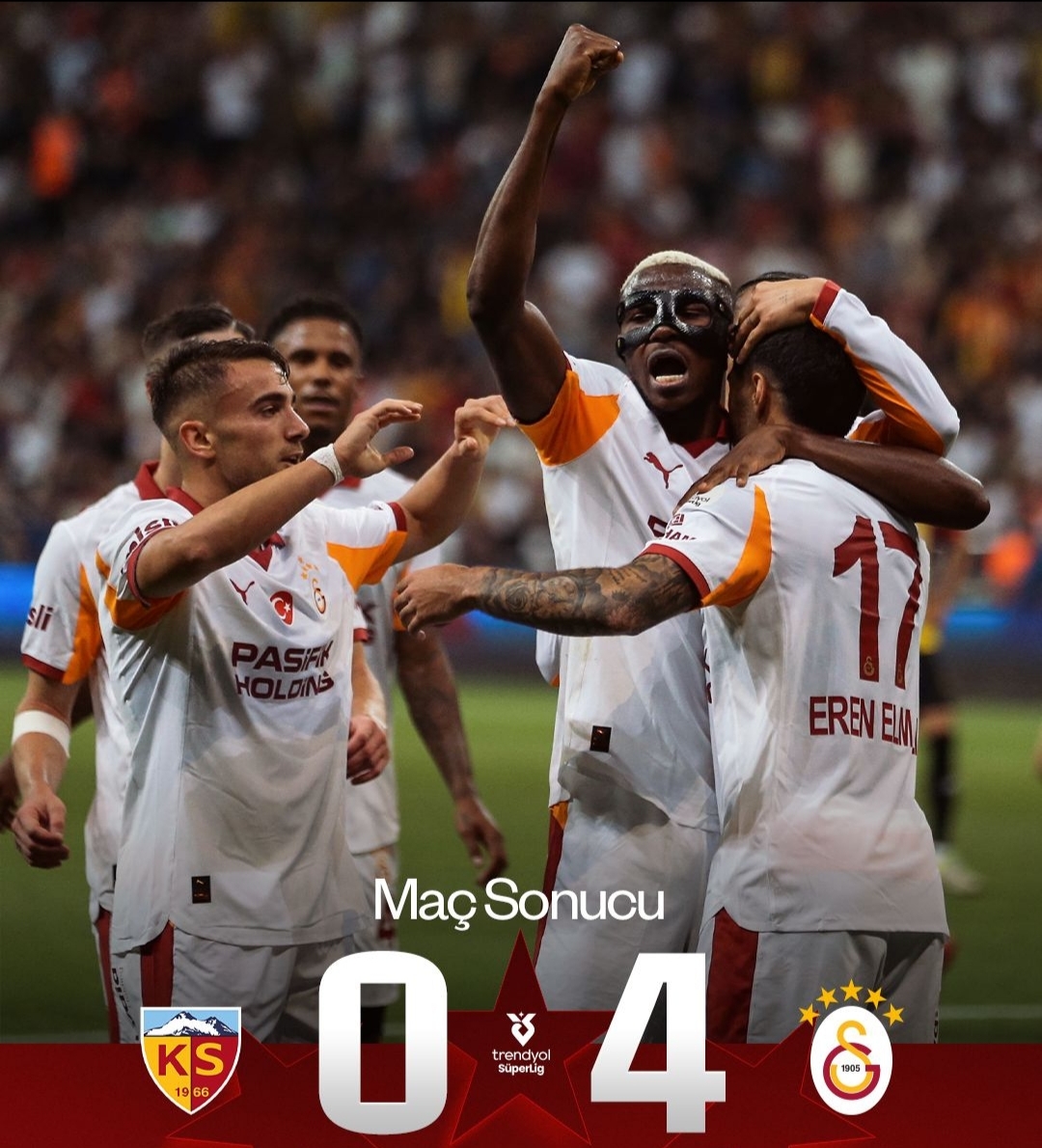 Galatasaray Puanini 9’a Yükseltti