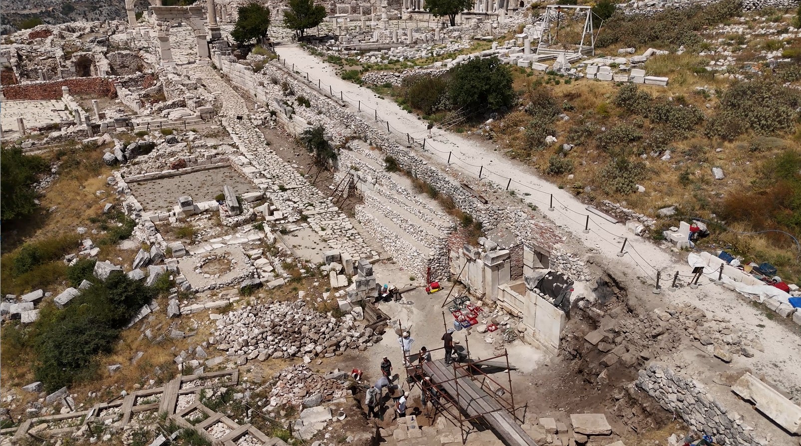 Türkiye’nin Üçüncü Büyük Odeonu Sagalassos’ta Ortaya Çıkıyor