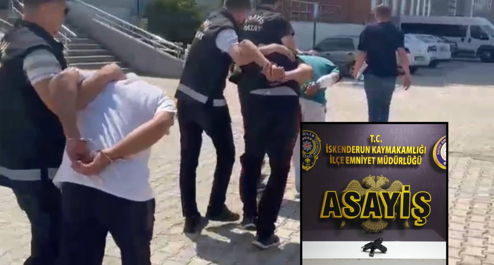 Hatay’da Çeşitli Suçlardan Aranan 3 Kişi Operasyonla Yakalandı