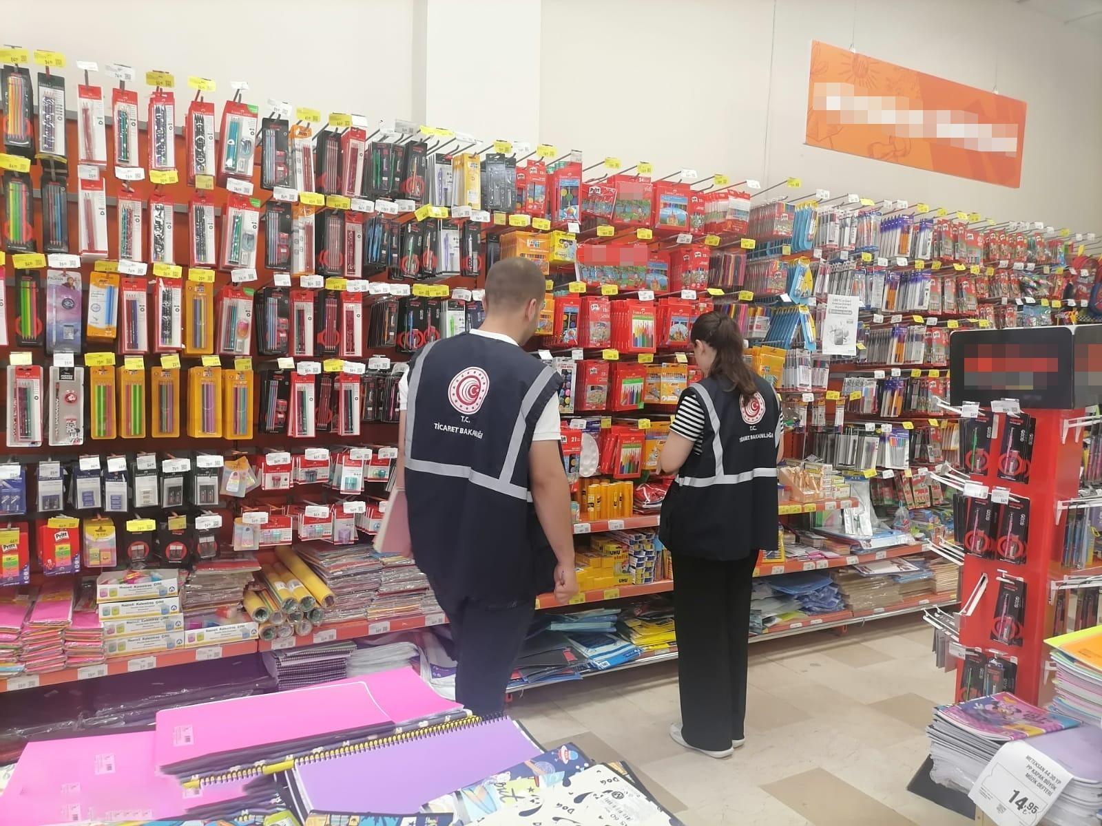 Kars’ta Kırtasiyeler Denetlendi