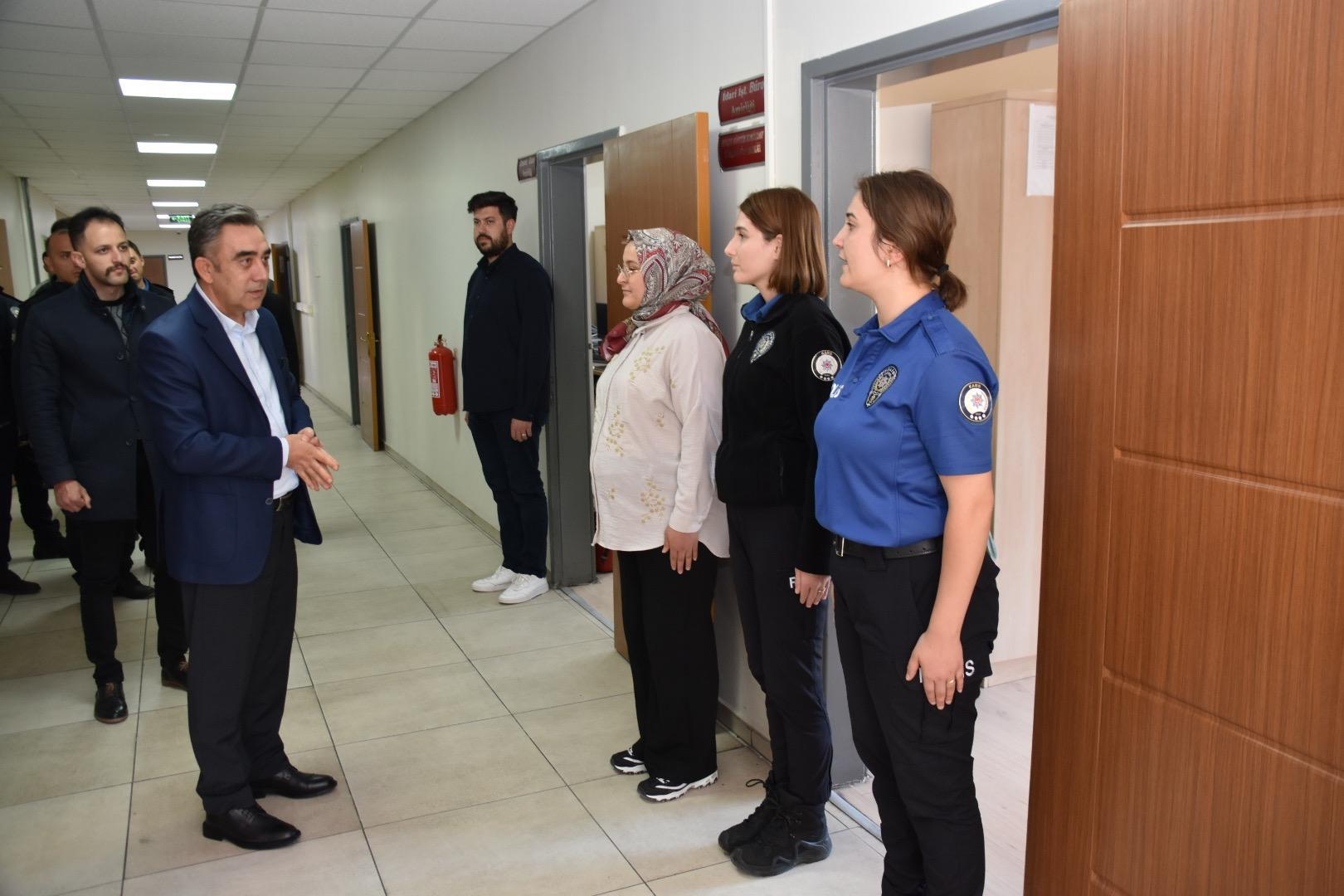 İl Emniyet Müdürü Tombul’dan Kağızman ve Sarıkamış’ta İnceleme ve Denetimler