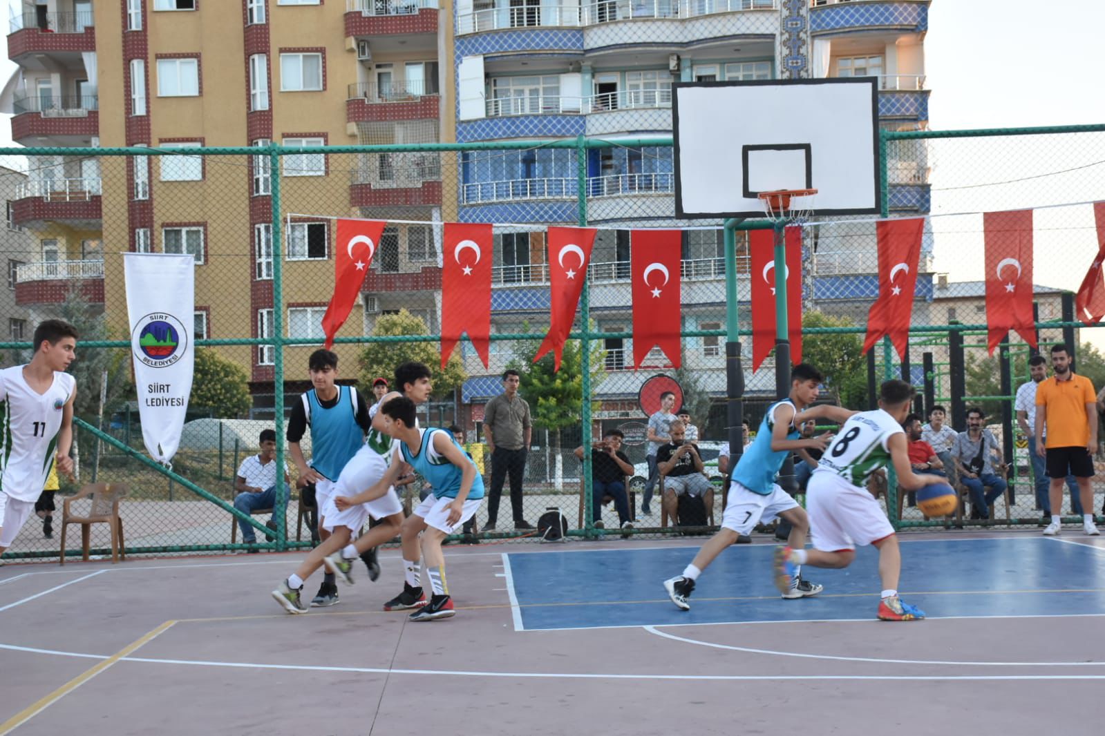 Siirt’te “Sokaklar Bizim, Kupalar Bizim” 3×3 Basketbol Turnuvası Başlıyor