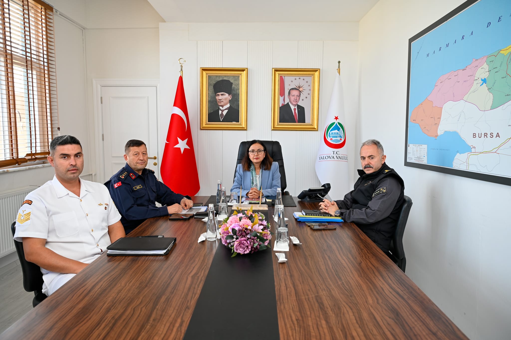 Yalova’da Asayiş ve Güvenlik Değerlendirme Toplantısı Canlı Yayınla Gerçekleştirildi