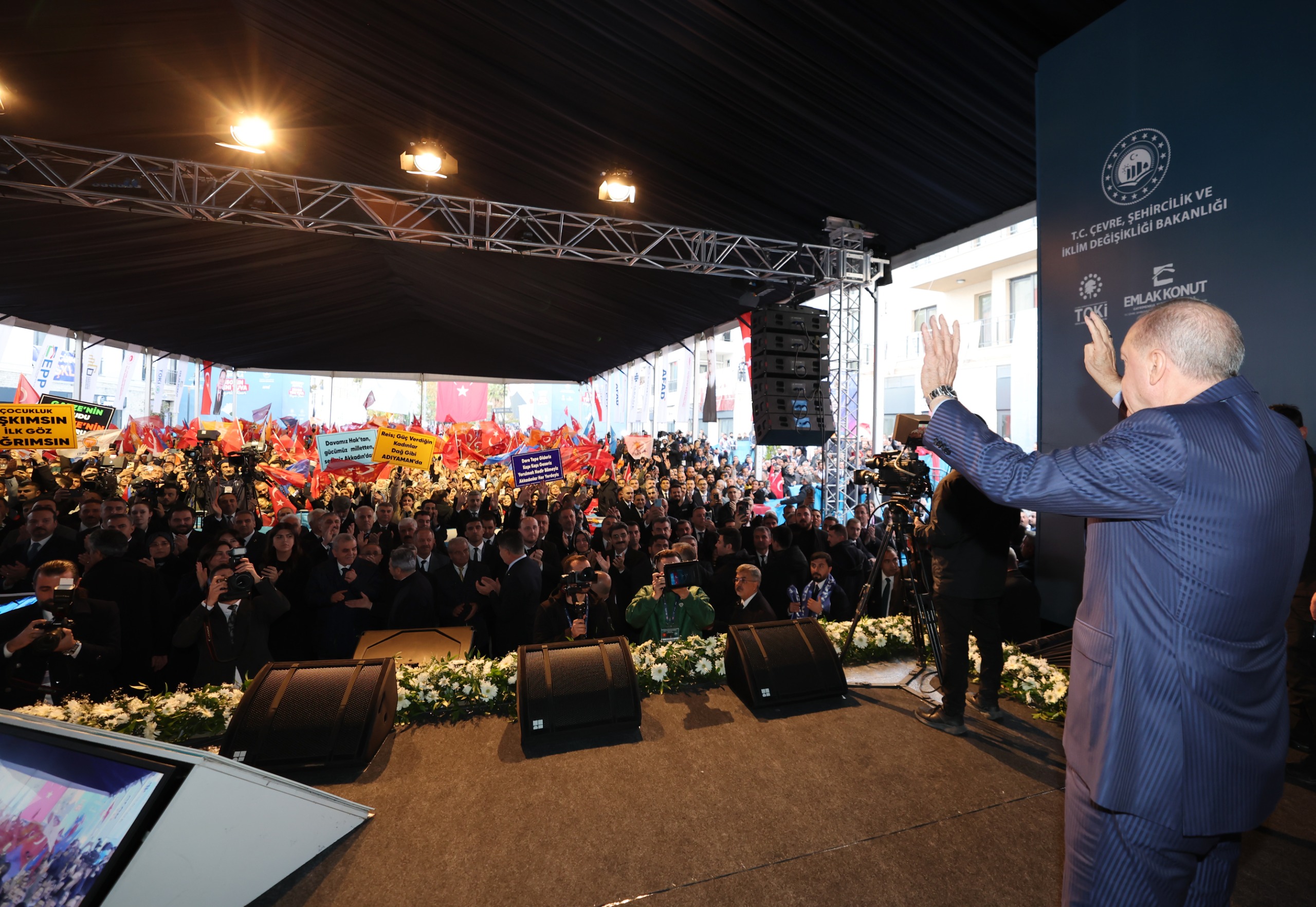 Cumhurbaşkanı Erdoğan: “350 Bin 178 Deprem Konutunun Anahtarlarını Hak Sahiplerine Teslim Ettik”