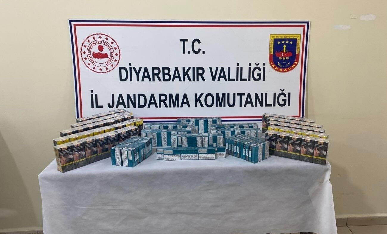 Diyarbakır İl Jandarma Komutanlığı’ndan Kaçakçılıkla Mücadele Operasyonları