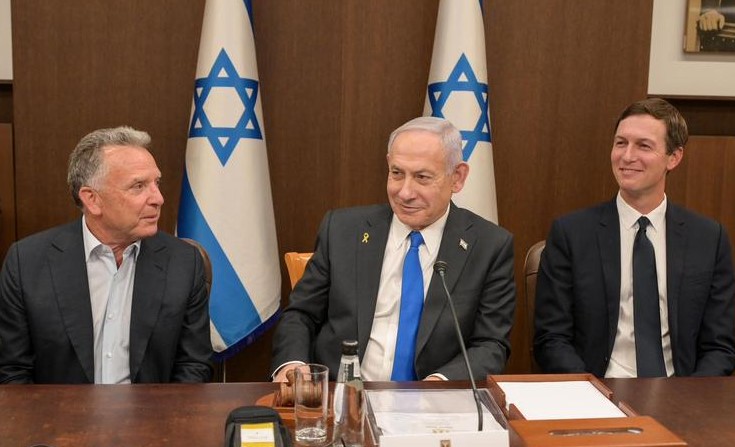 Netanyahu, Trump’ın Gazze Ateşkes Planı Hakkında ABD’li Heyetten Bilgi Aldı