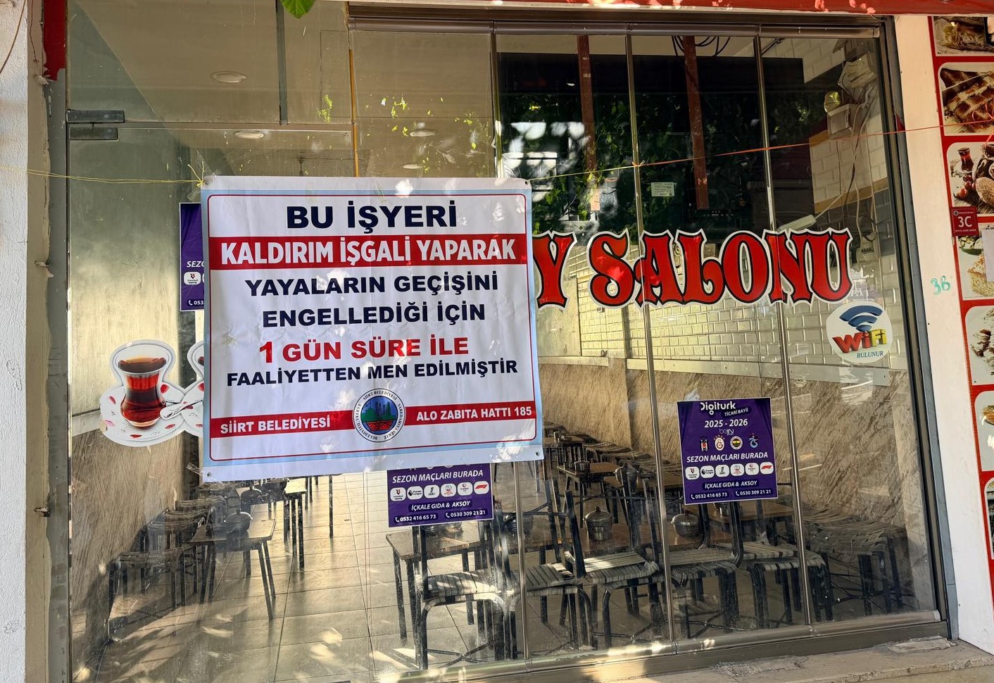 Siirt’te Zabıta Denetimlerinde 340 İş Yeri Kontrol Edildi: 2 İşletme Geçici Olarak Kapatıldı