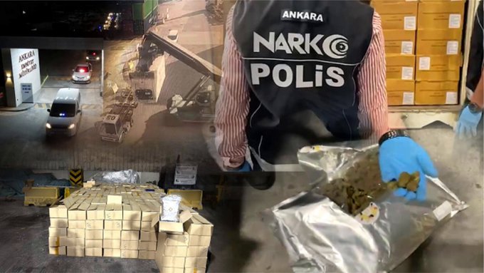 Ali Yerlikaya: Derince Limanı’nda 1 Ton 508 Kilo Skunk Ele Geçirildi
