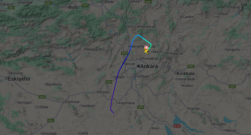 Ankara’da Alarm: Libya Genelkurmay Başkanı’nı Taşıyan Uçak Haymana Civarında Düştü