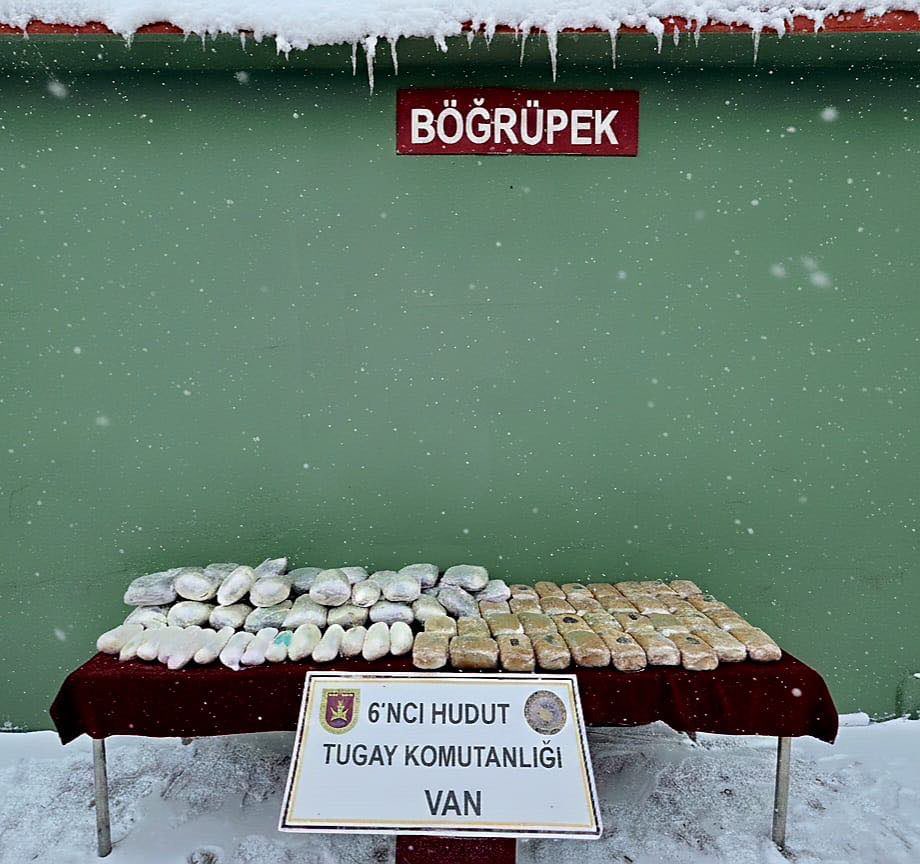 Van Hudut Hattında Uyuşturucu Operasyonu: 77 Kilogram Ele Geçirildi