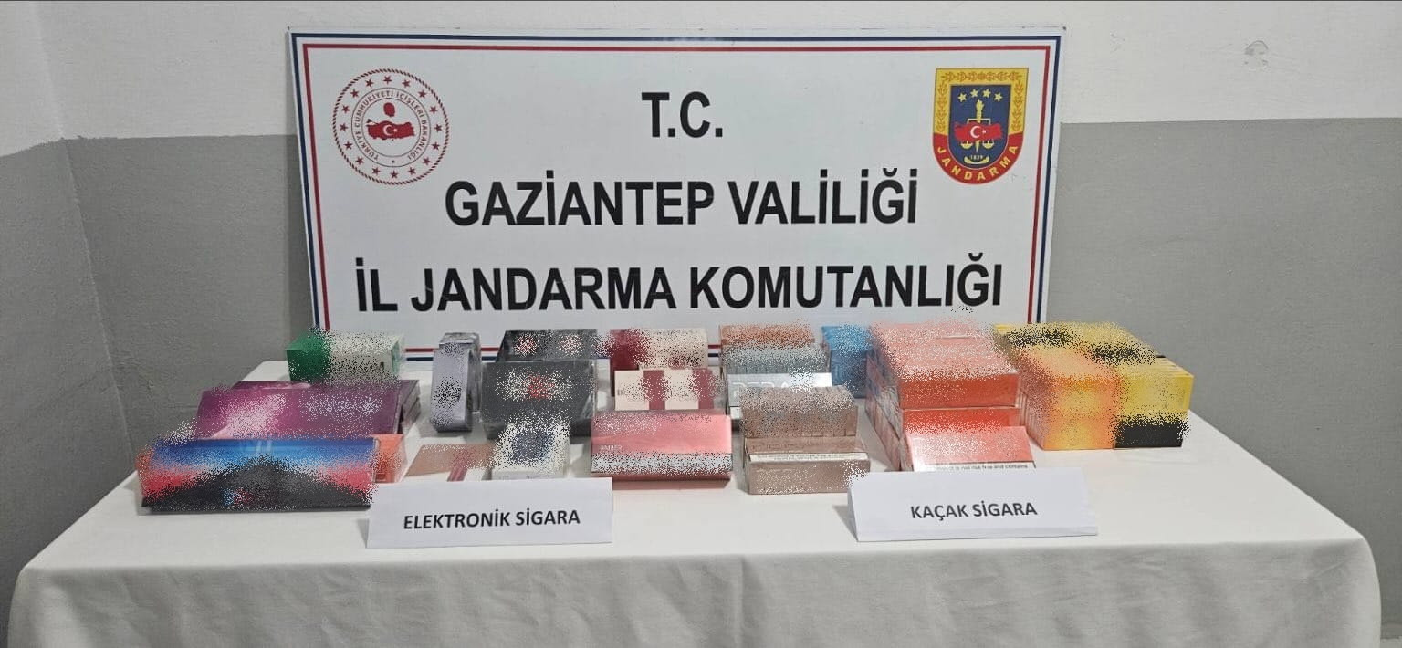 Gaziantep’te Jandarma 32 Kaçakçılık ve Uyuşturucu Olayına Müdahale Etti