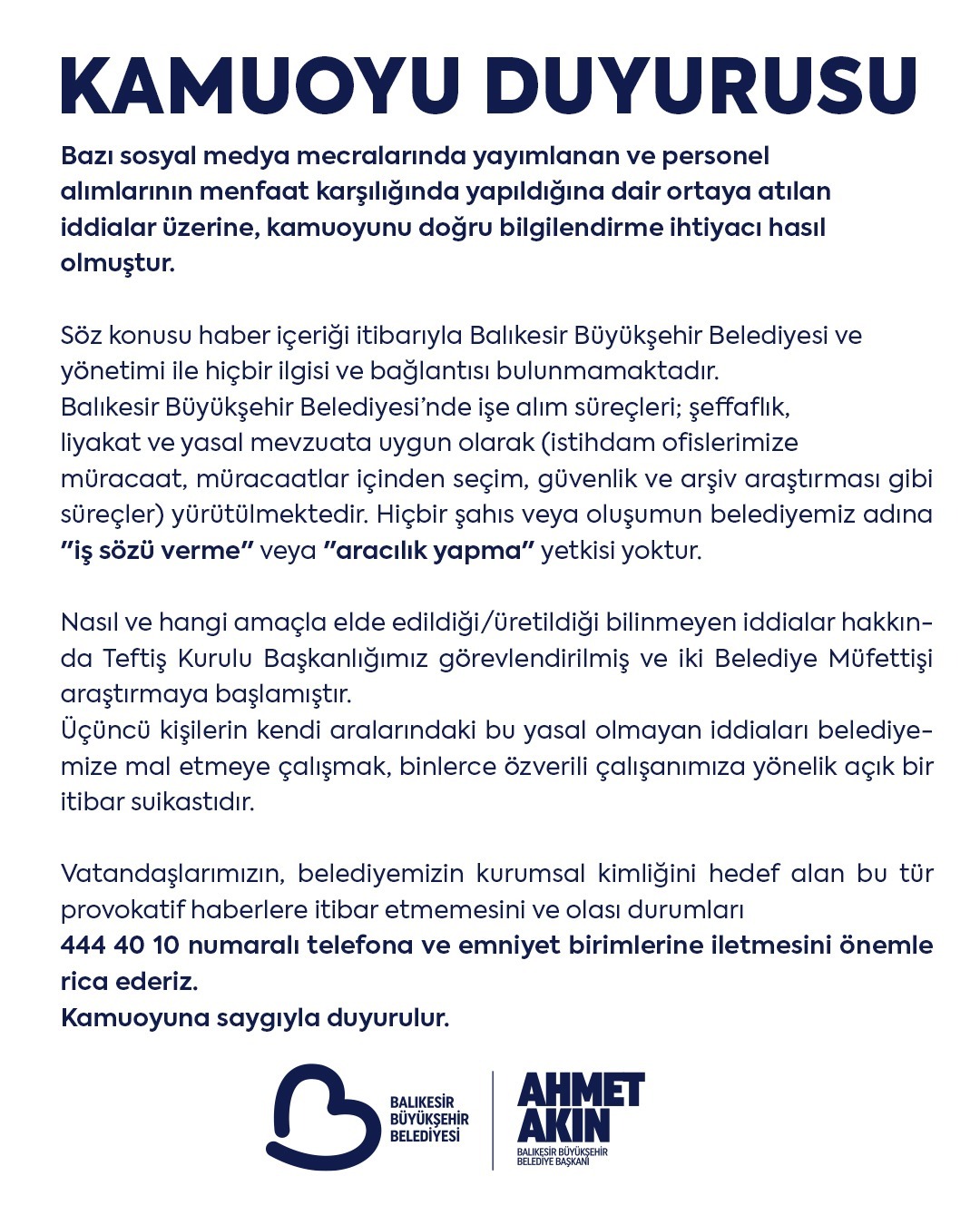 Balıkesir’de Rüşvet İddiası Sosyal Medyayı Salladı: İşe Alım İçin Para İstendiği Öne Sürüldü