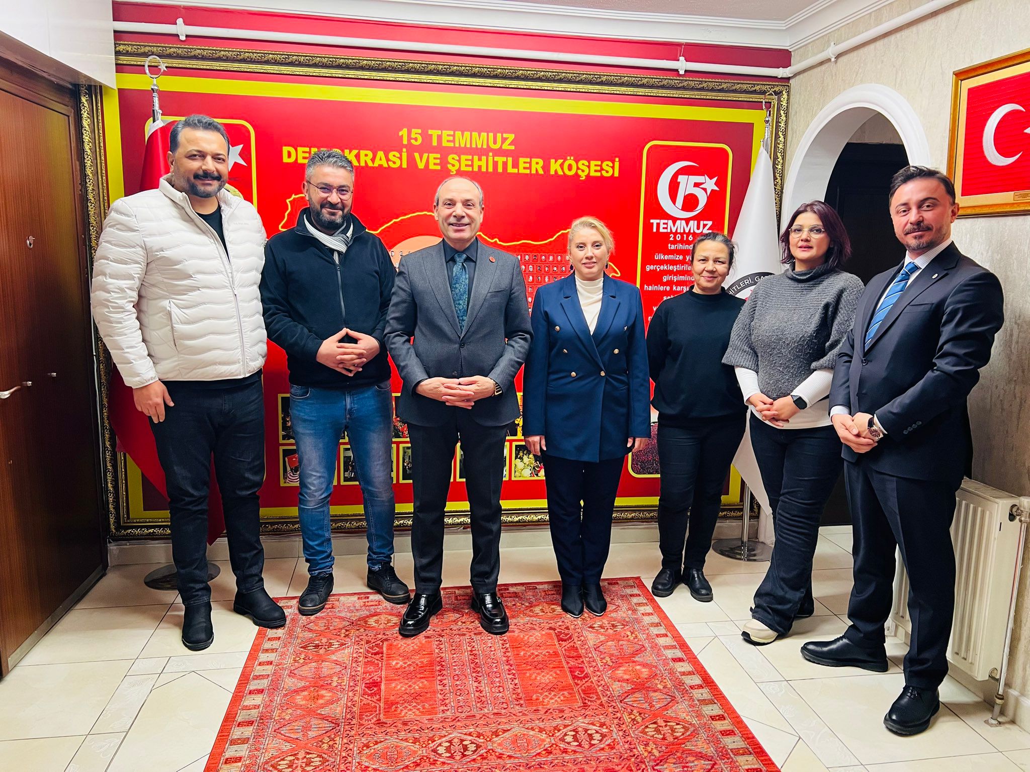 Şehit Aileleri ve Gaziler İçin El Ele: Anlamlı Ziyarette Güçlü Mesajlar