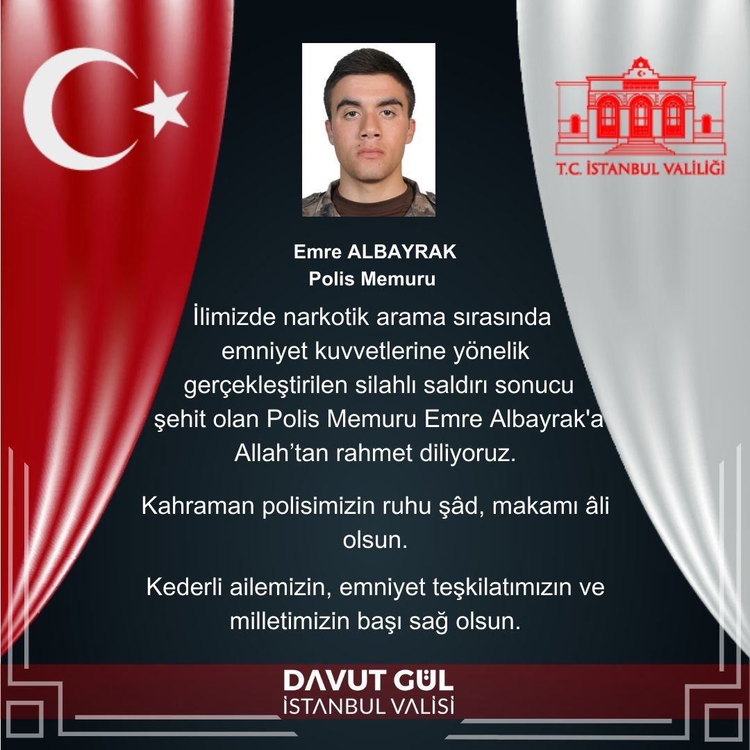 Görev Başında Şehit: Polis Memuru Emre Albayrak’a Son Veda