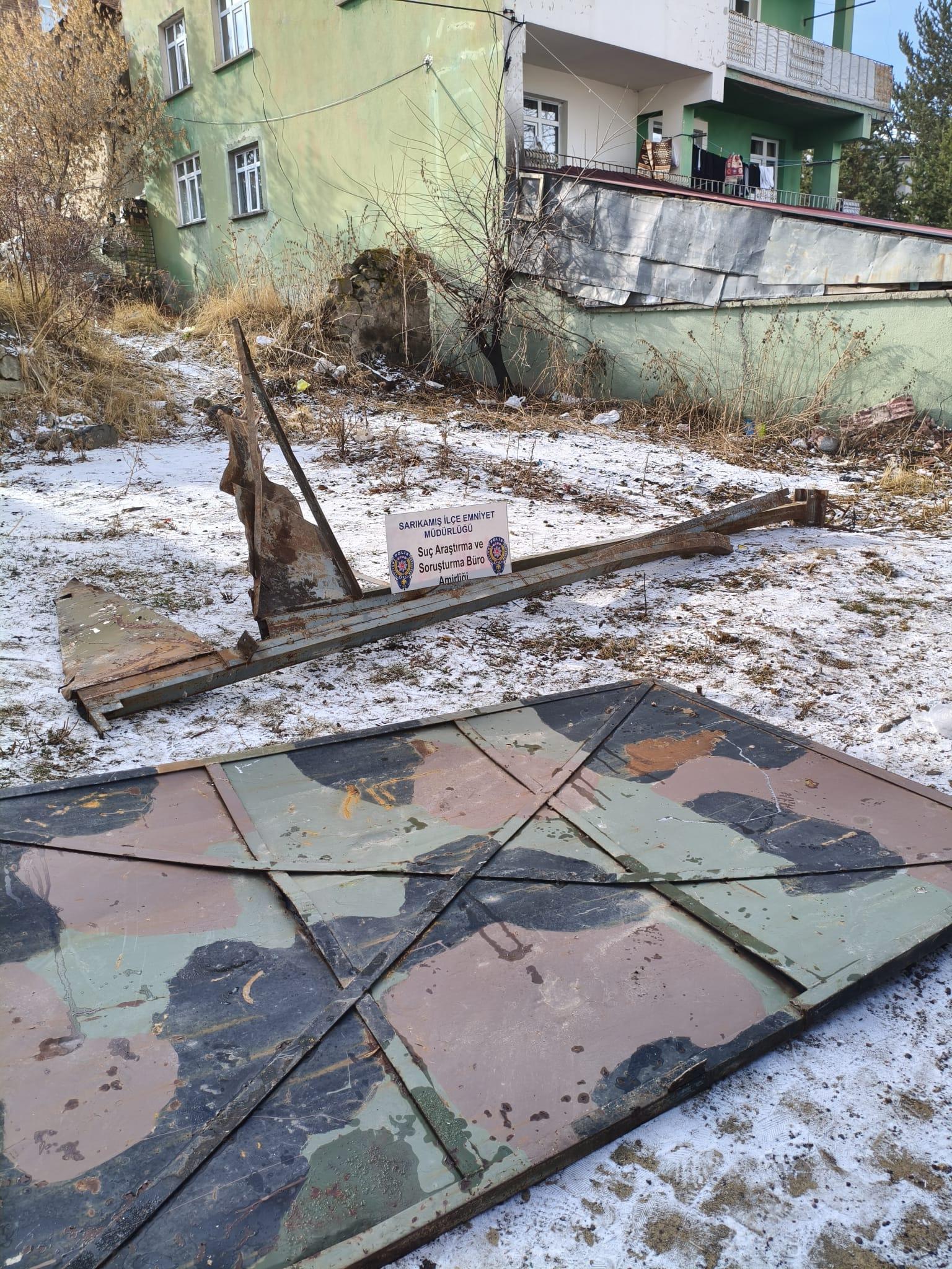 Sarıkamış’ta İnşaat Alanından Hırsızlık: 2 Şüpheli Tutuklandı