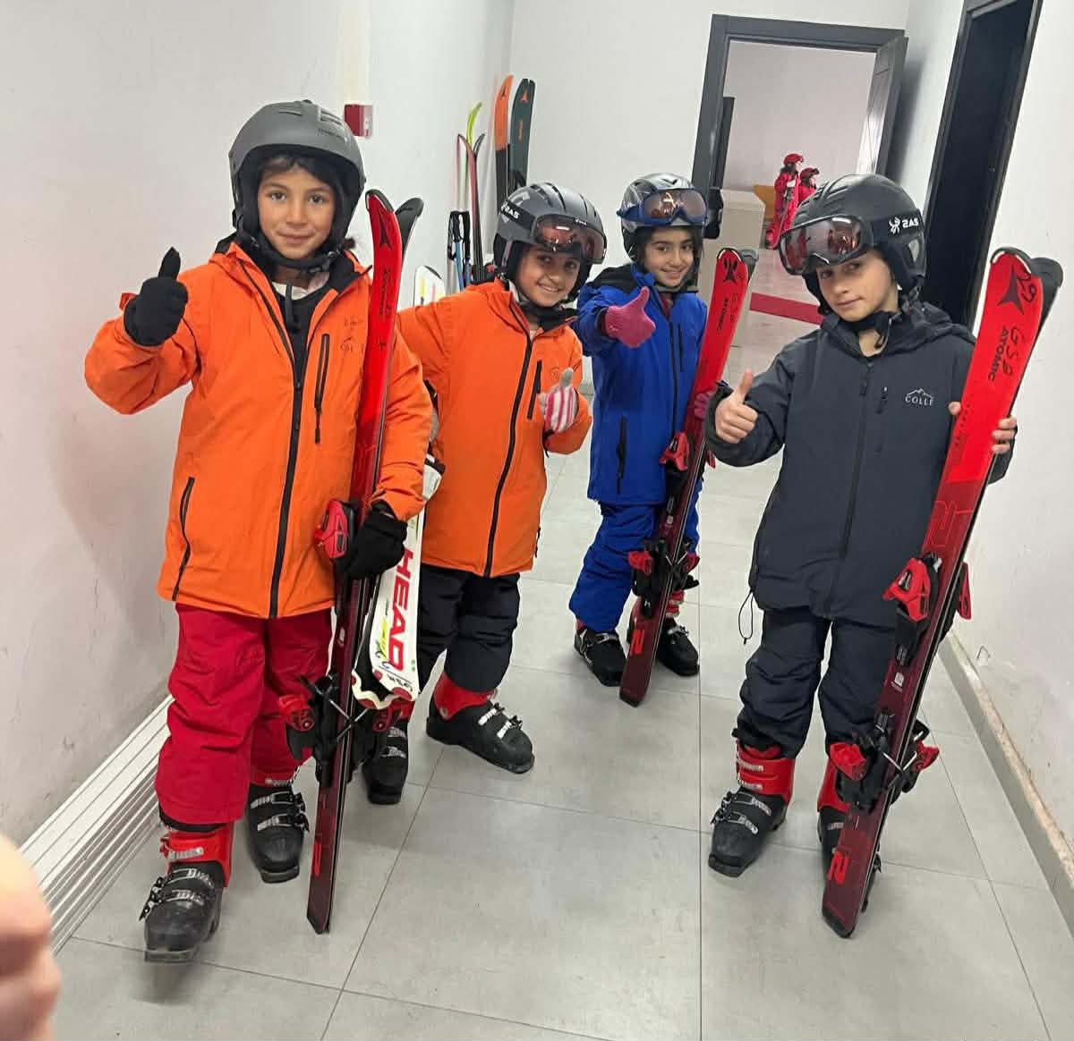 “Kafkas Projesi Karın Yıldızları” Sarıkamış’ta Miniklerle Buluştu