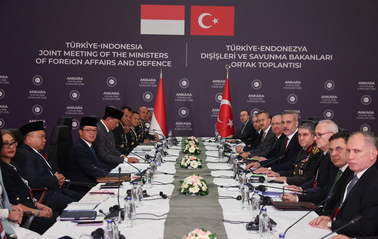 Ankara’da Kritik Zirve: Türkiye-Endonezya Dışişleri ve Savunma Bakanları Bir Araya Geldi