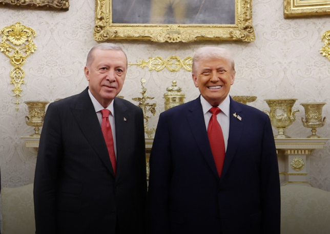 Cumhurbaşkanı Erdoğan, ABD Başkanı Trump ile Görüştü
