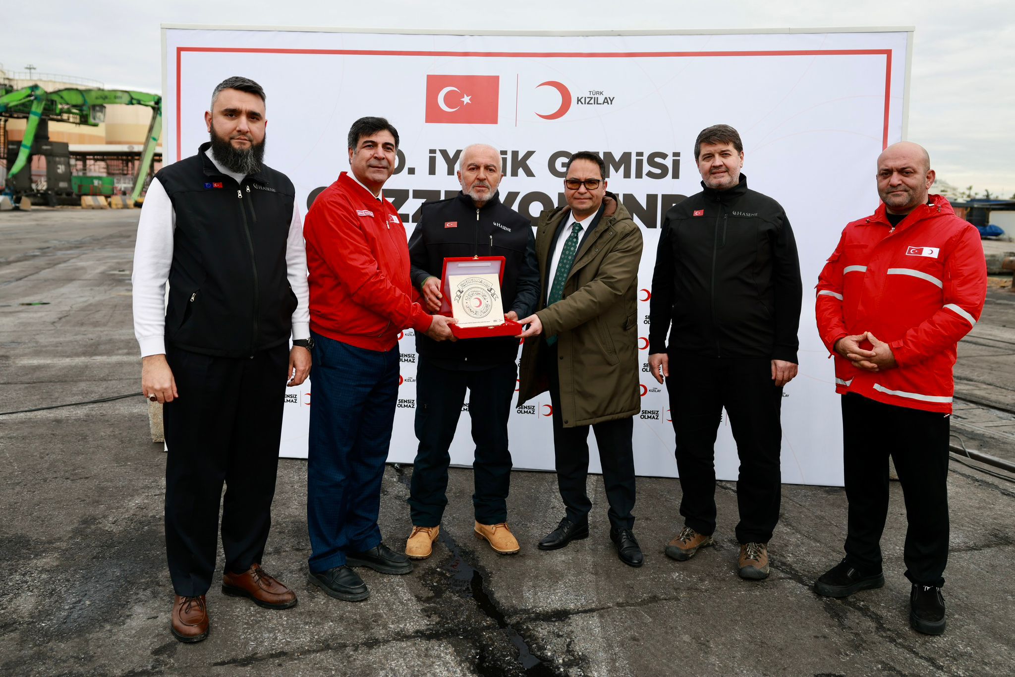 Gazze’ye Yardım Eli: 20. İyilik Gemisi Dualarla Uğurlandı