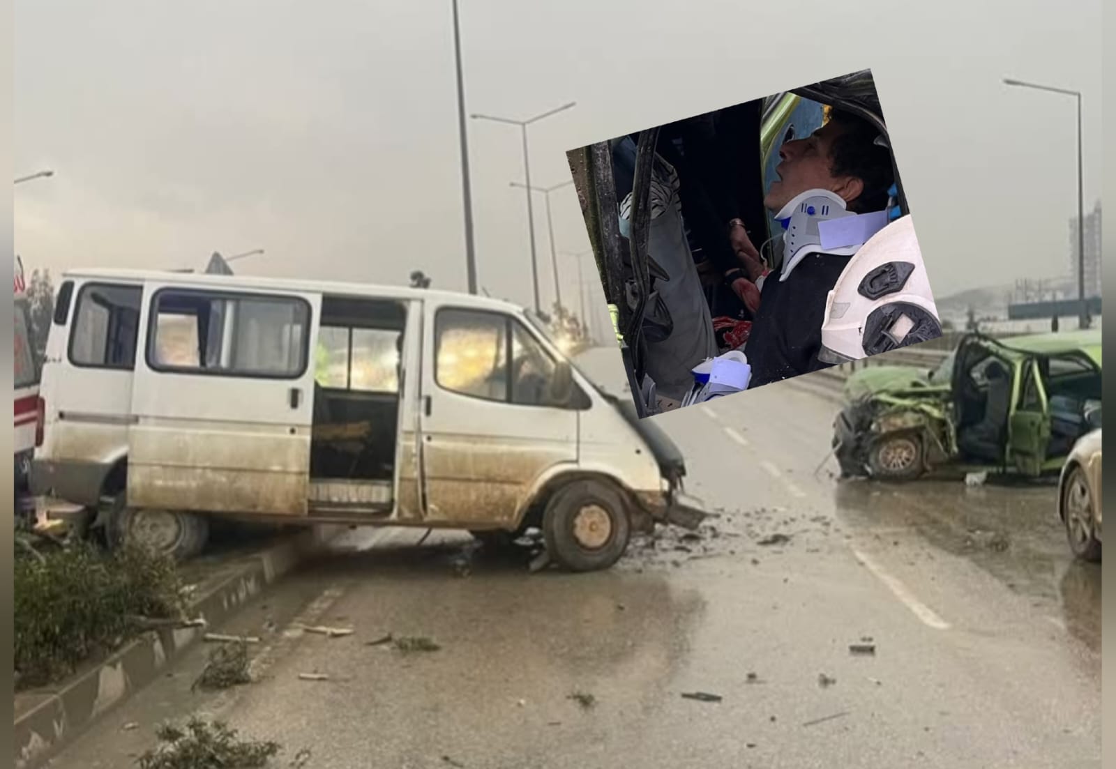 Antakya Çevre Yolunda Kaza