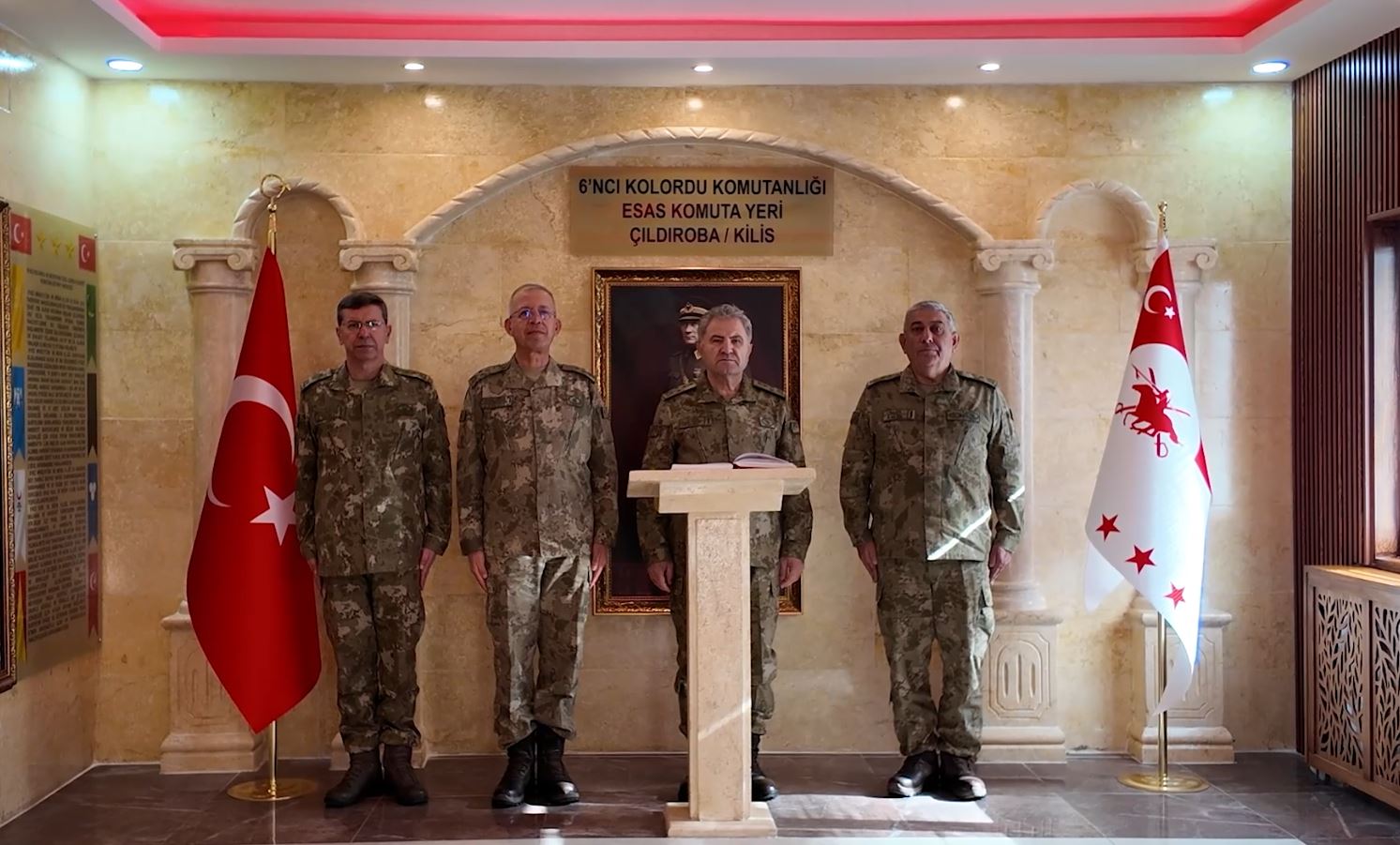 Kara Kuvvetleri Komutanı Orgeneral Metin Tokel’den Kilis ve Gaziantep’e Denetleme