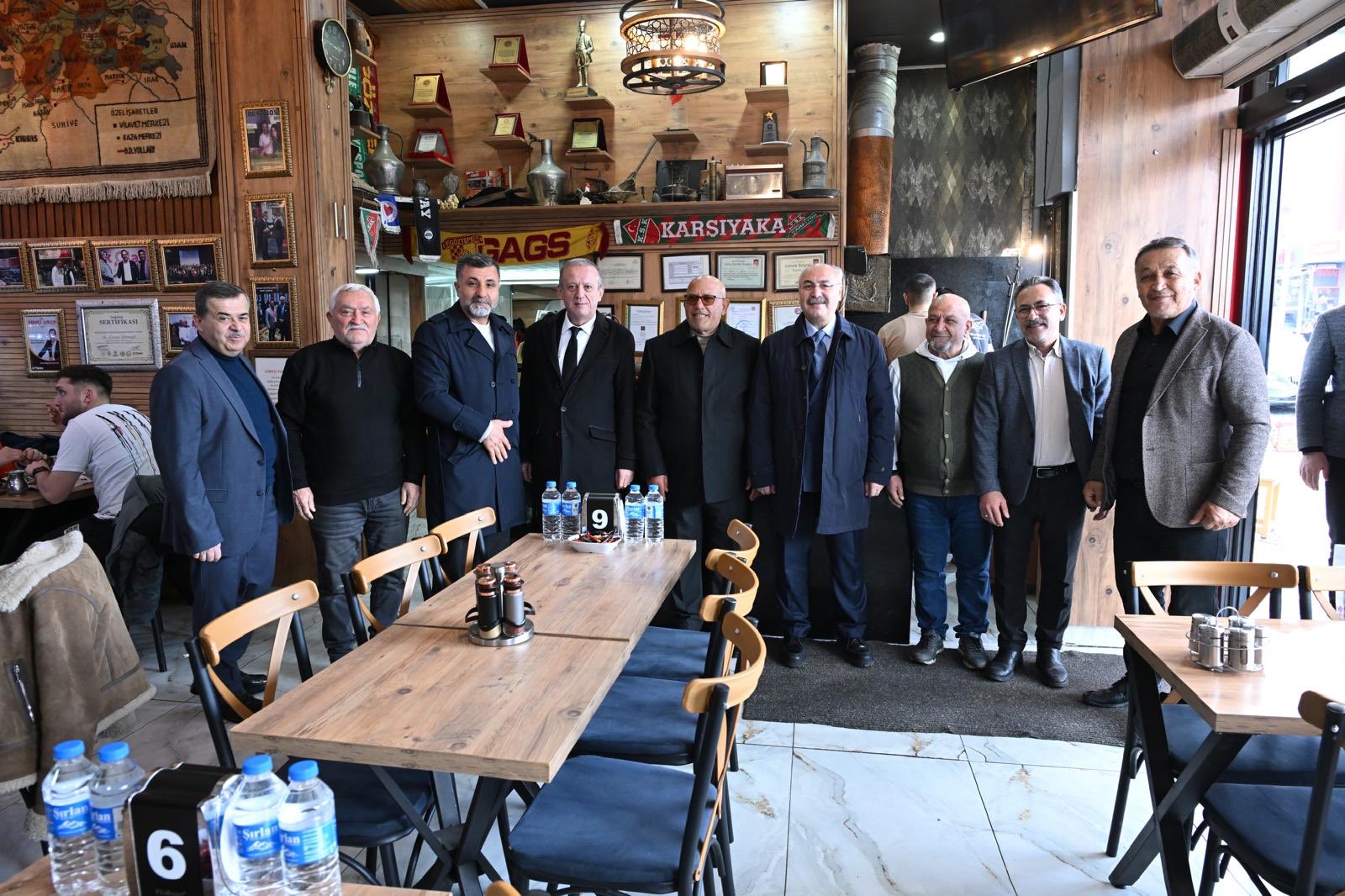 Denizli Valisi Yavuz Selim Köşger Esnafı Ziyaret Etti