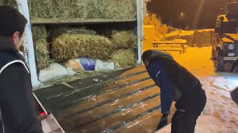 Kars’ta Saman Yüklü Kamyonette Göçmen Kaçakçılığı: 1 Tutuklama