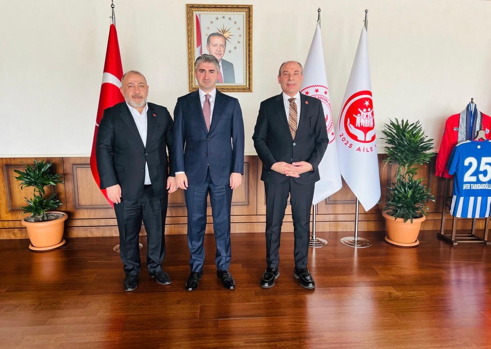 15 Temmuz Şehitleri ve Gaziler Derneği’nden Bakan Yardımcısı Zafer Tarıkdaroğlu’na Anlamlı Ziyaret