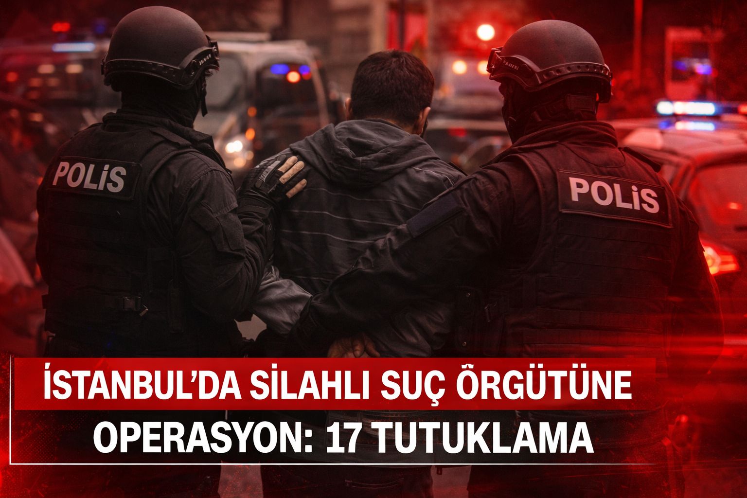 İstanbul’da Silahlı Suç Örgütüne Operasyon: 17 Tutuklama