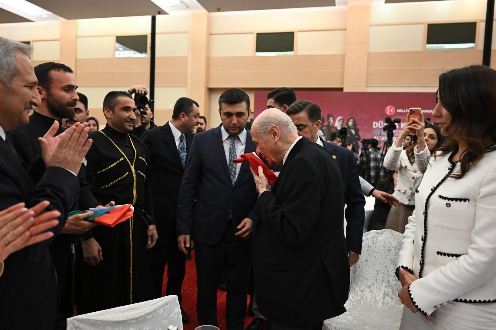 MHP Lideri Bahçeli Kadınlar Günü Etkinliğinde