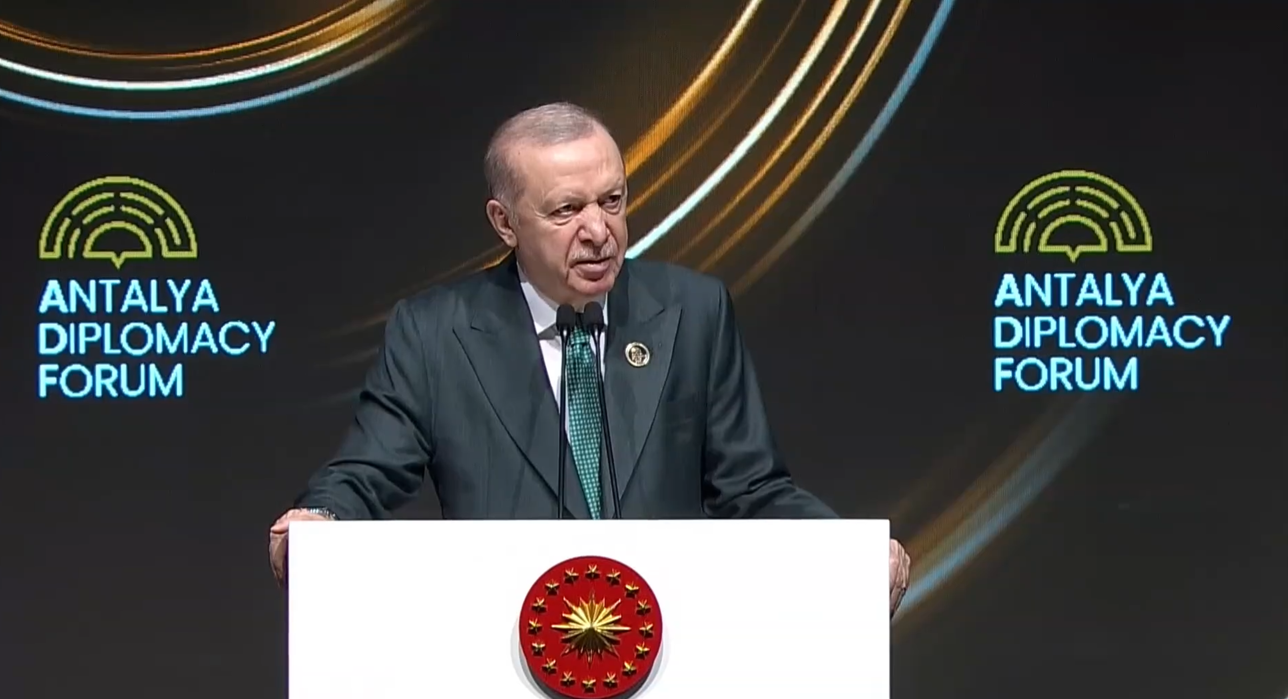 Cumhurbaşkanı Erdoğan’ın ADF Konuşması 3 Dilde Yayımlandı