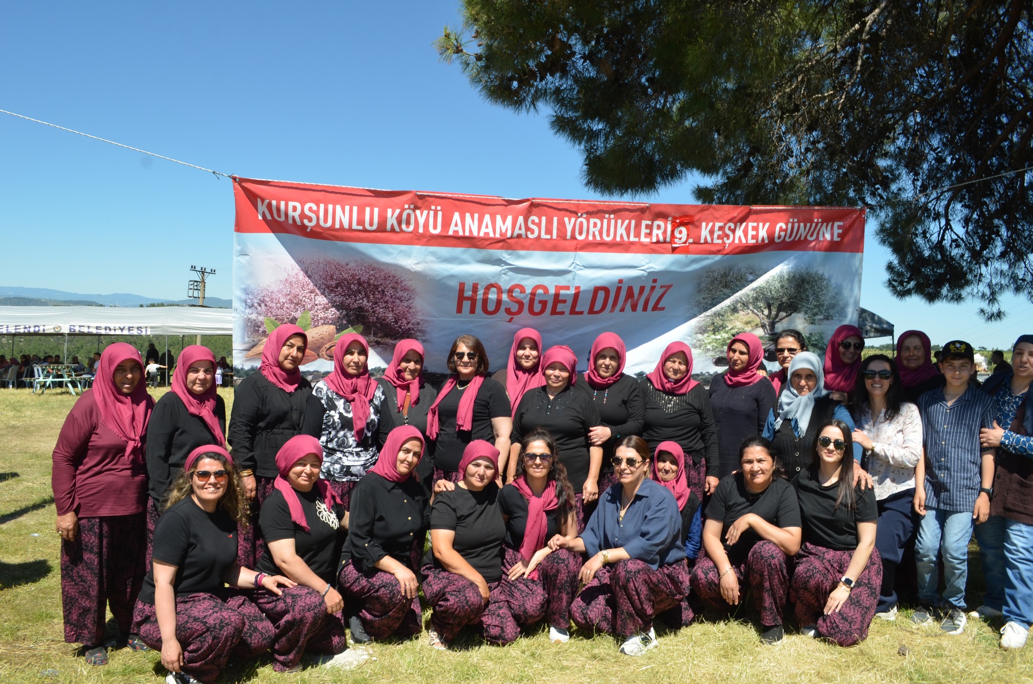 ANAMASLI YÖRÜKLERİ 9. KEŞKEK FESTİVALİ’NDE BULUŞTU.