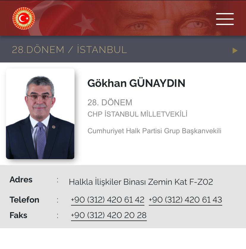 CHP’de Gökhan Günaydın’ın Grup Başkanvekilliği Görevi İade Edildi