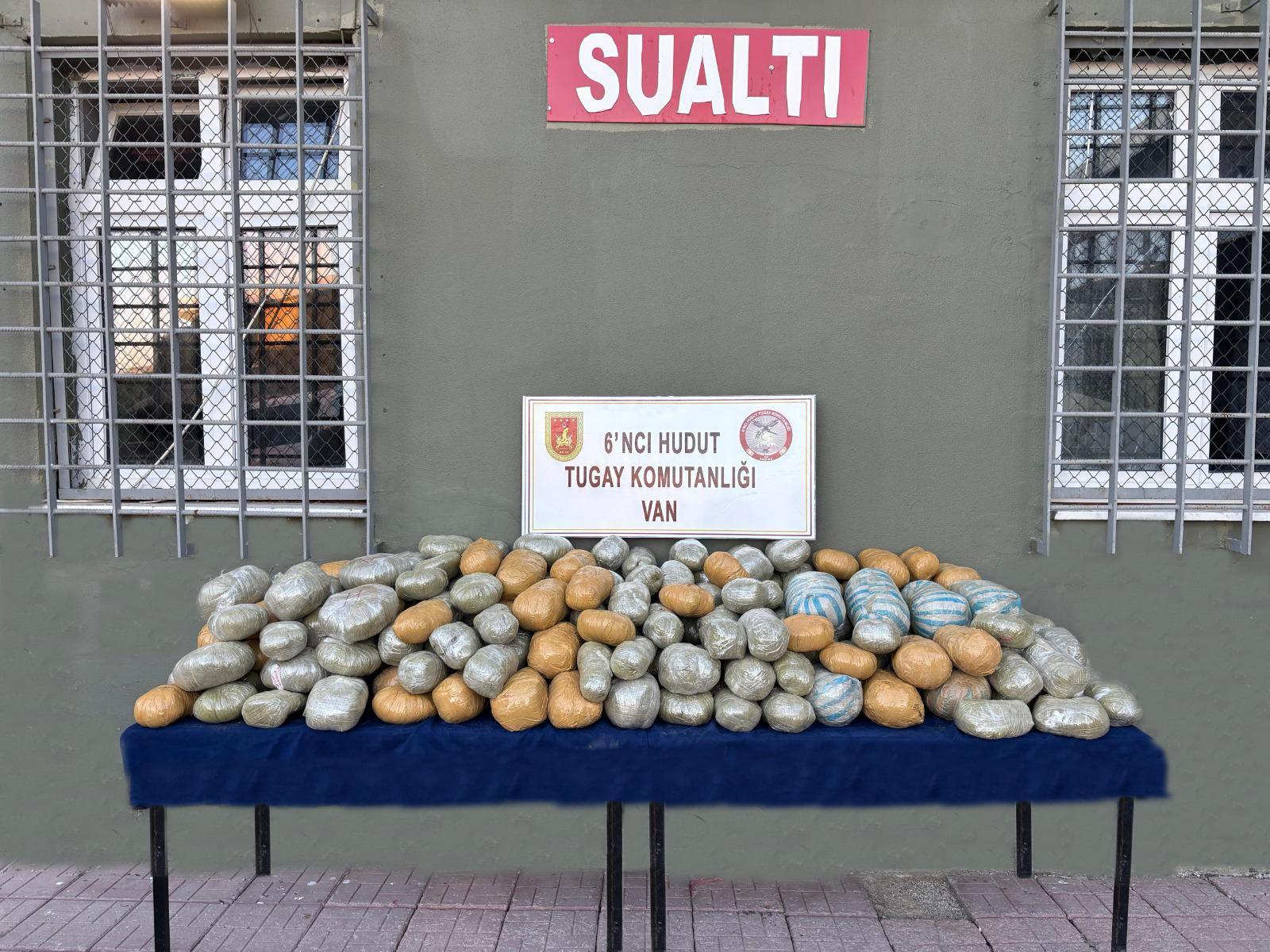 Van Hudut Hattında 290 Kilo Uyuşturucu Ele Geçirildi