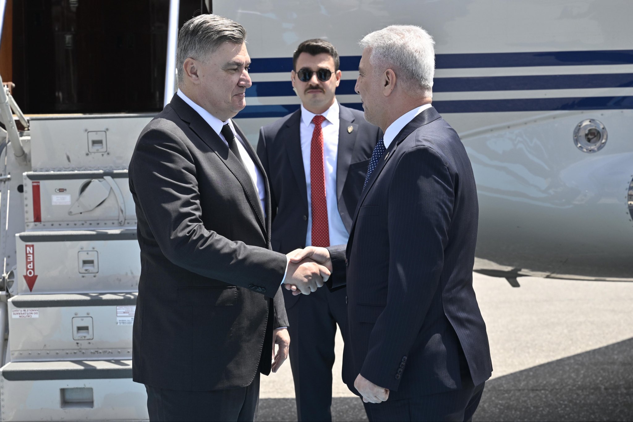Hırvatistan Cumhurbaşkanı Milanovic 36’ncı NATO Liderler Zirvesi Kapsamında Ankara’ya Geldi