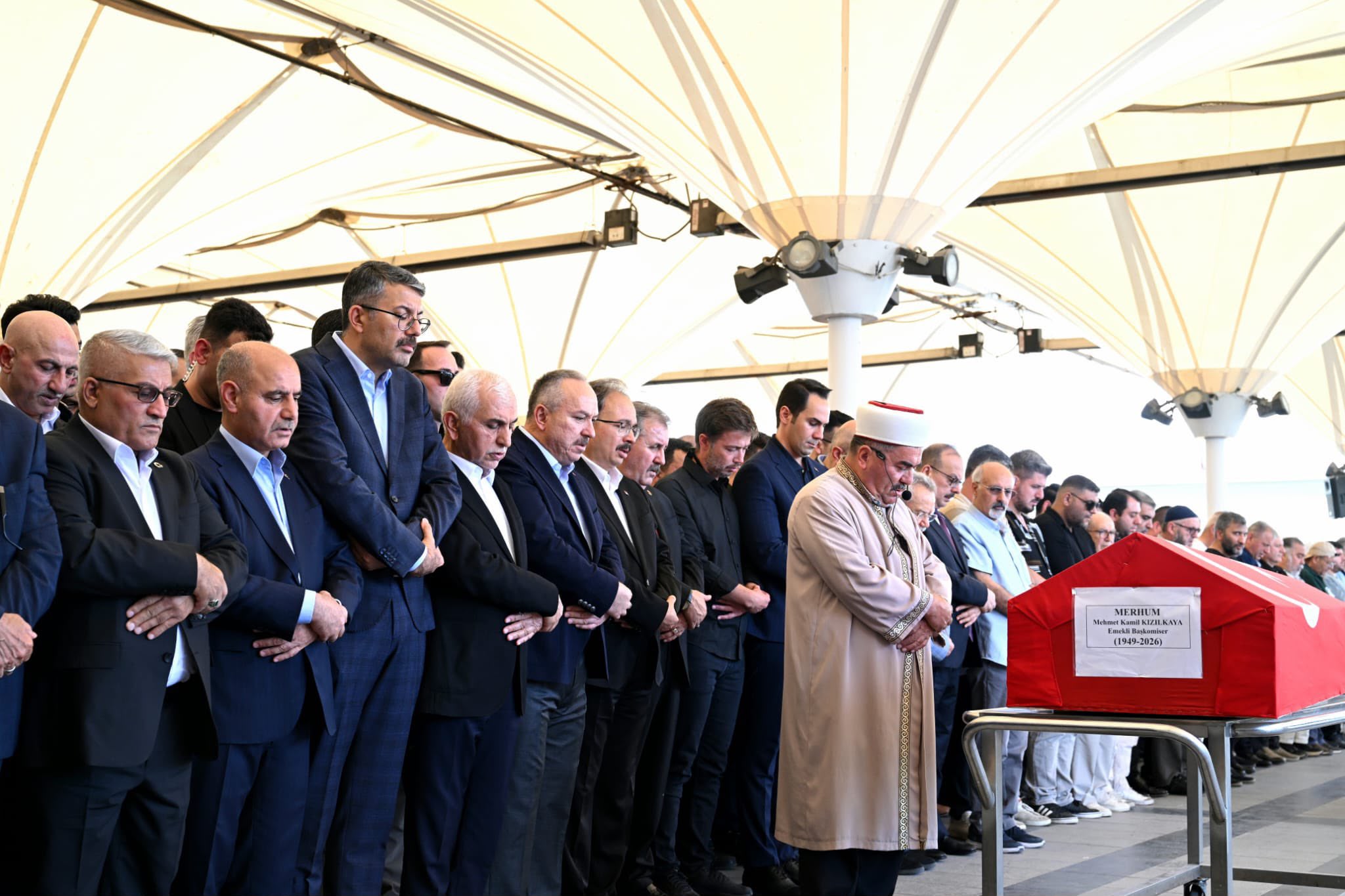Vali Kemal Kızılkaya’nın Babası Mehmet Kamil Kızılkaya Ankara’da Son Yolculuğuna Uğurlandı