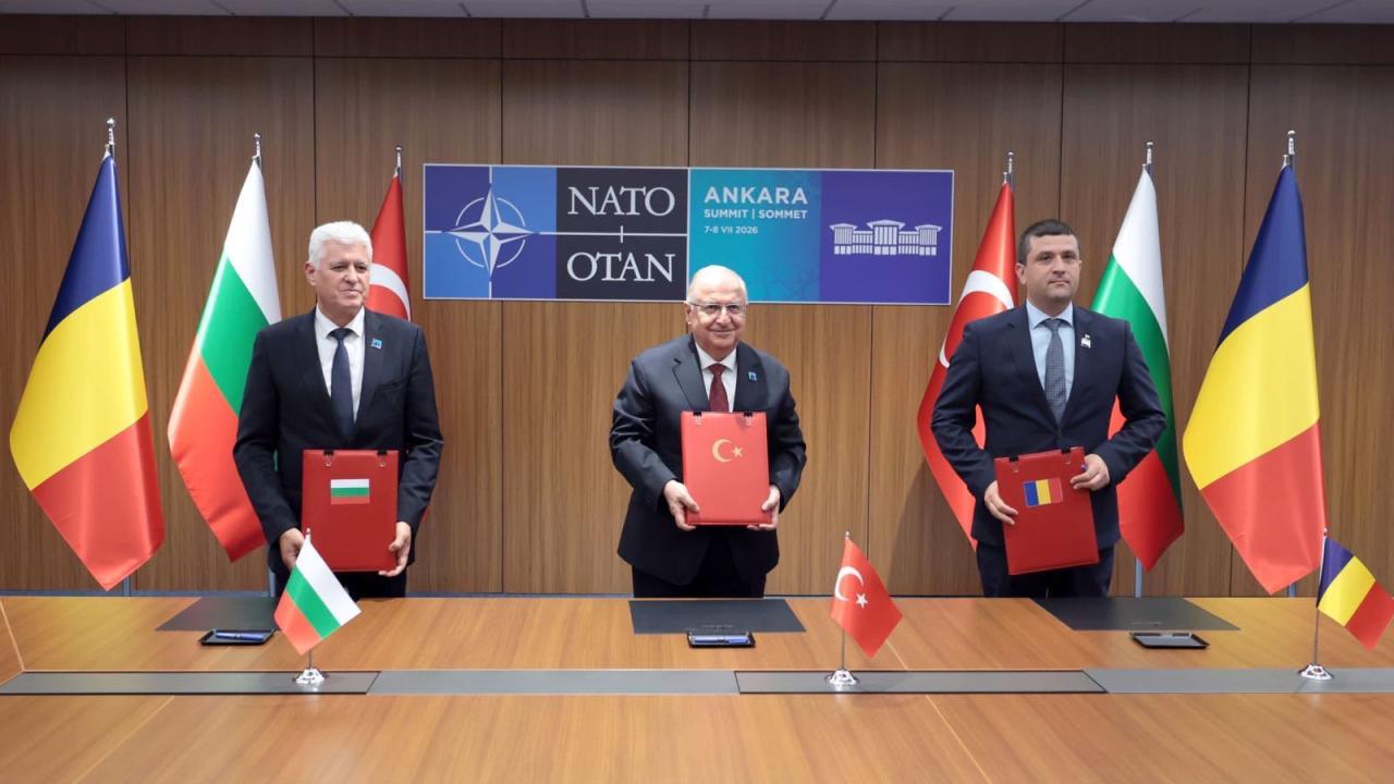 Milli Savunma Bakanı Güler Bulgaristan Ve Romanya Savunma Bakanları İle Görüştü