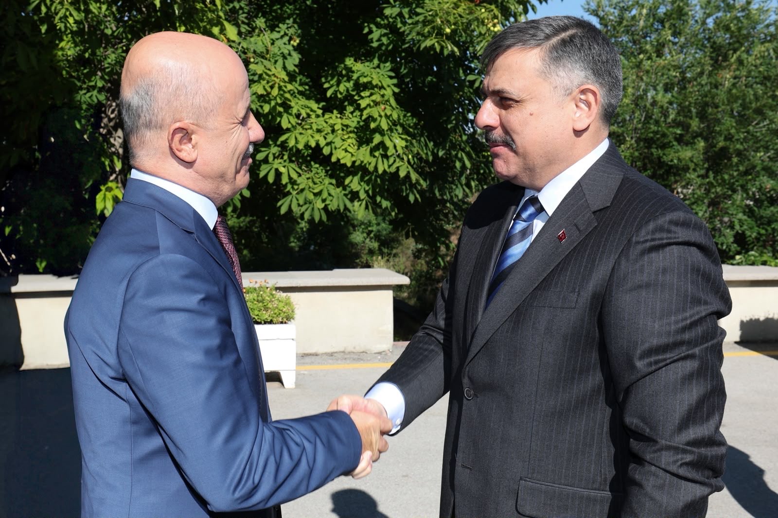 İçişleri Bakanı Mustafa Çiftçi, YÖK Başkanı Erol Özvar’ı Ziyaret Etti